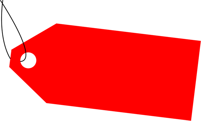 Vector Blank Label PNG