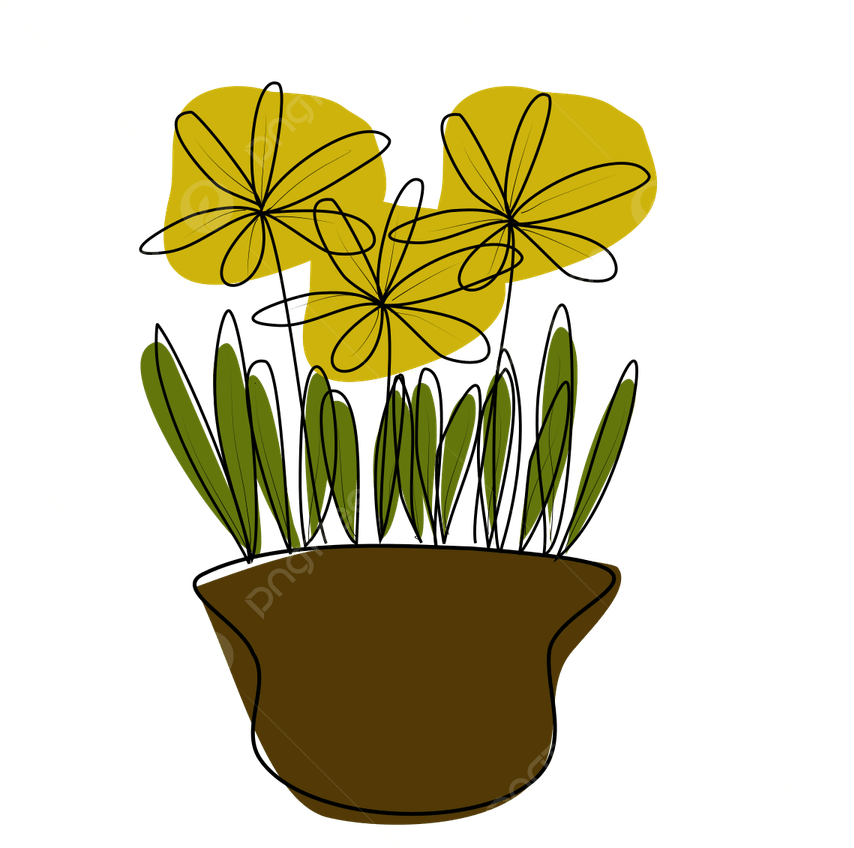 Flower Pot PNG