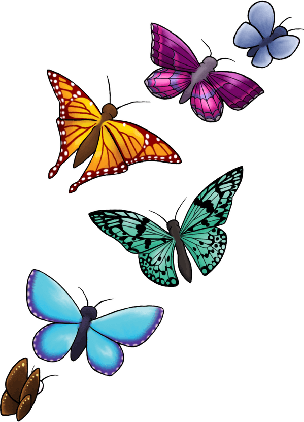 Butterfly Tattoo Designs PNG