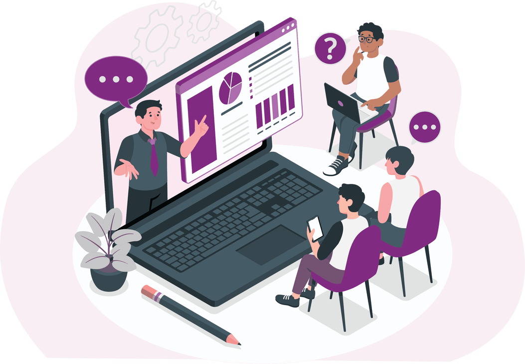 Learning Computer PNG