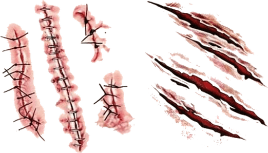 Hand Painted Blood PNG