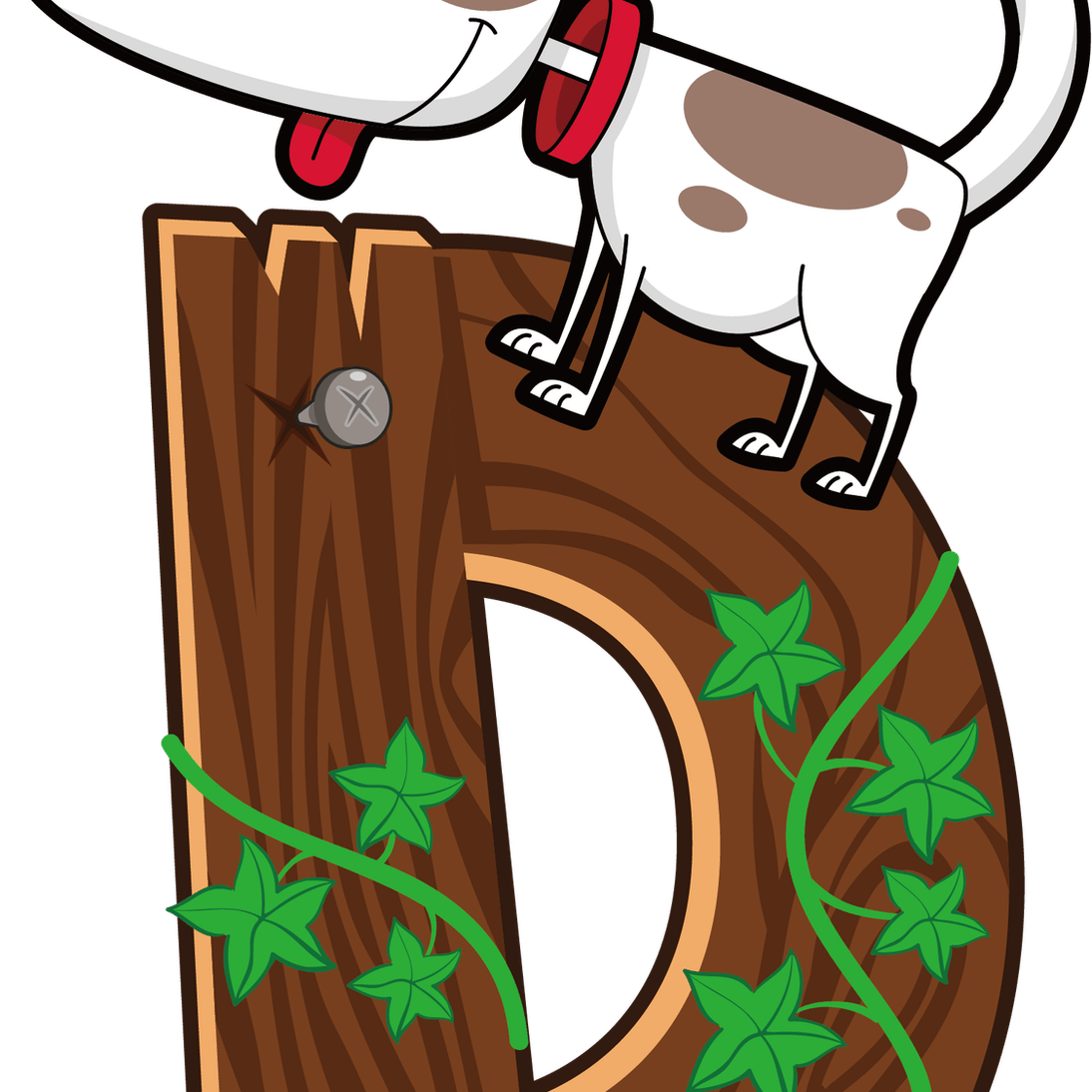 D Letter PNG