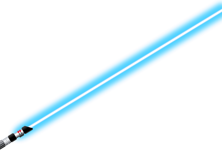 Blue Lightsaber PNG