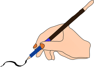 Hand Writing PNG
