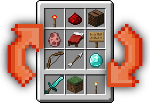 Minecraft Hotbar PNG
