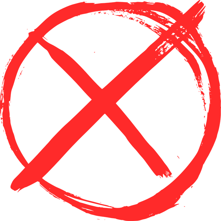 Grunge Red Circle PNG