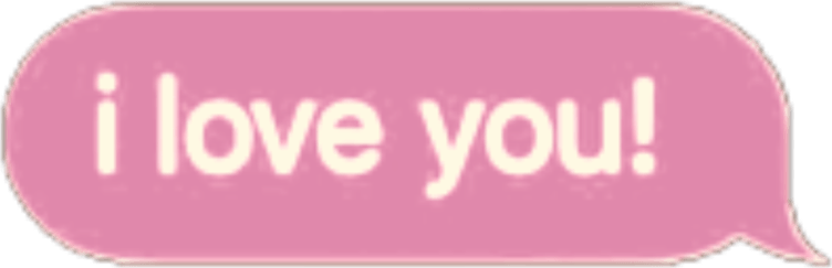 Pink Text Bubble PNG
