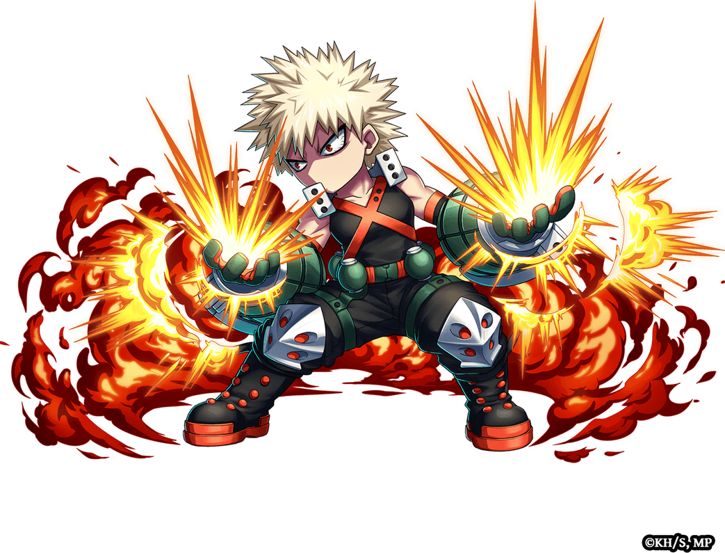 Katsuki Bakugo PNG