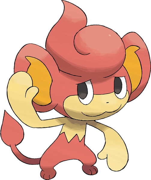 Simisear Pokemon PNG
