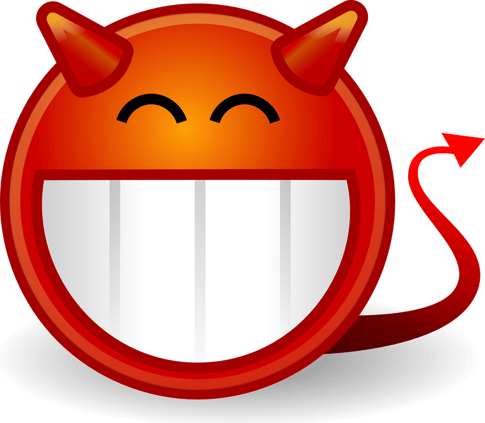 Red Devil Emoji PNG