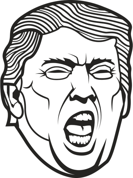 Trump Yelling PNG