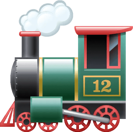 Train Emoji PNG