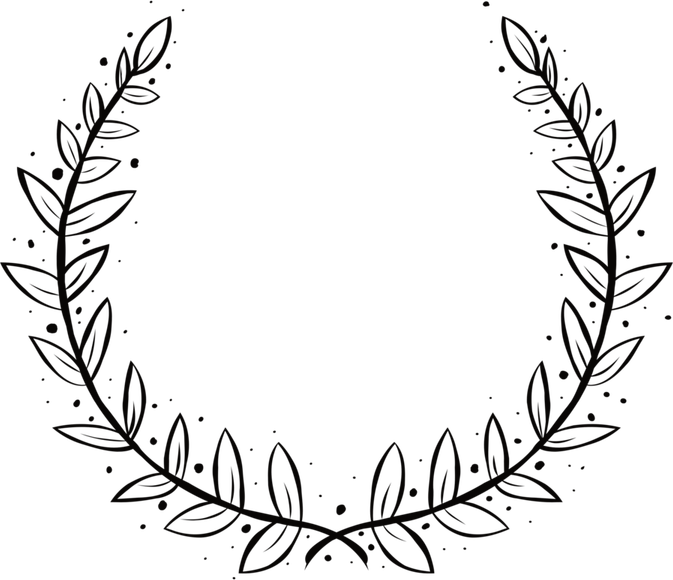 Olive Branch Circle PNG