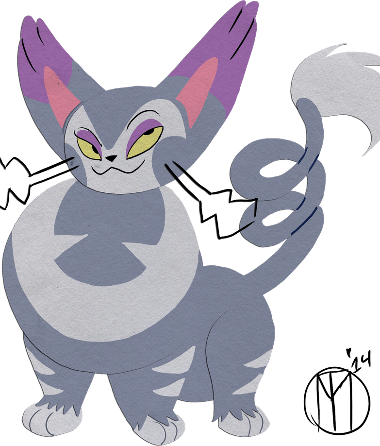 Purugly Pokemon PNG