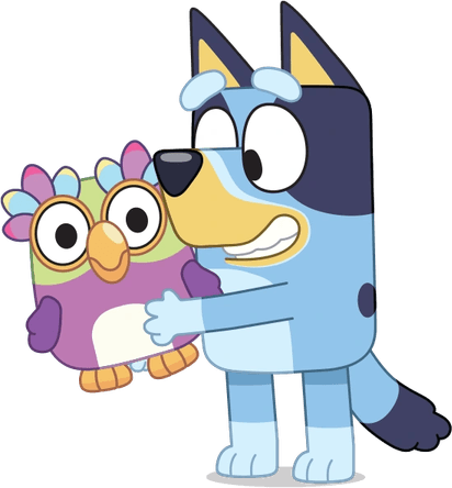 Chattermax Bluey PNG