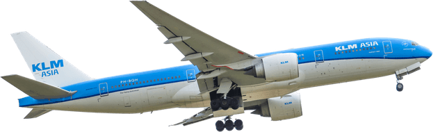 Klm Airplane PNG