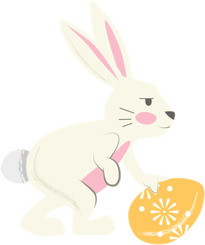 Easter Bunny Egg PNG