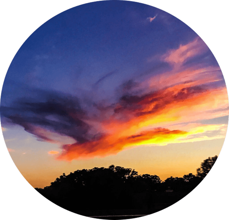 Aesthetic Theme Sunset PNG