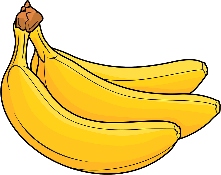 Cartoon Banana PNG