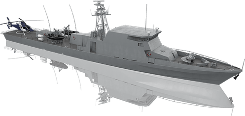 Navy Boat PNG