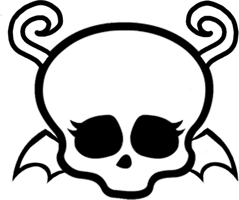 Monster High Skull PNG