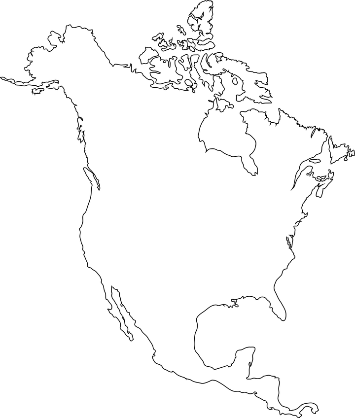 America Map PNG