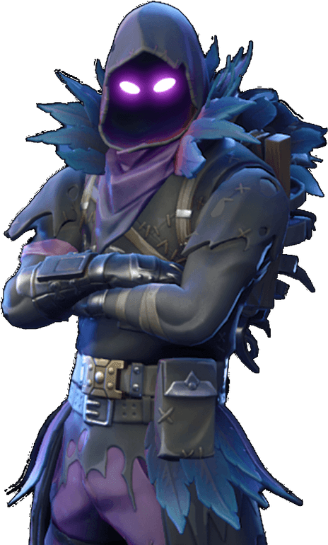 Fornite Frozen Raven PNG