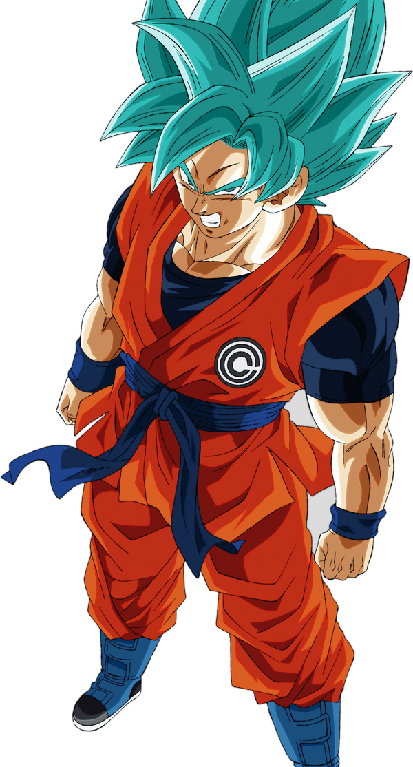 Blue Goku PNG