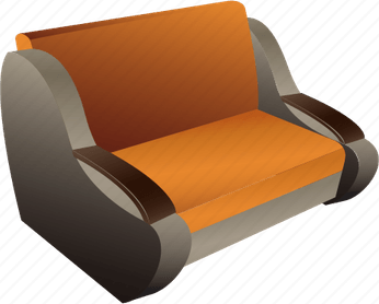 Classic Cartoon Bed PNG