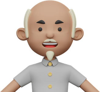 Old Man Emoji PNG
