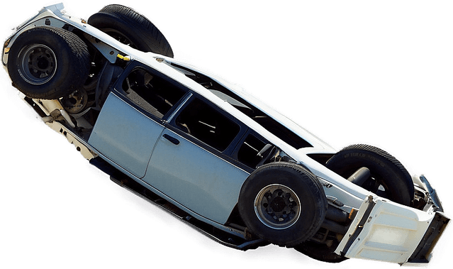 Flipped Car PNG