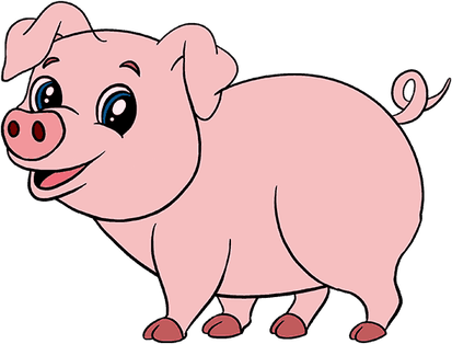 Cute Animal Drawing PNG