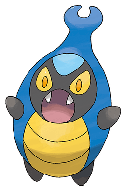 Karrablast Pokemon PNG