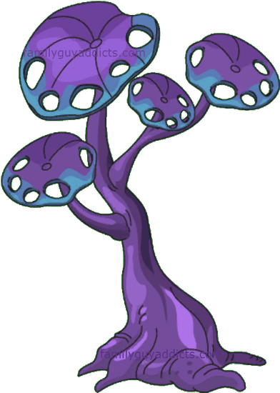Alien Tree PNG