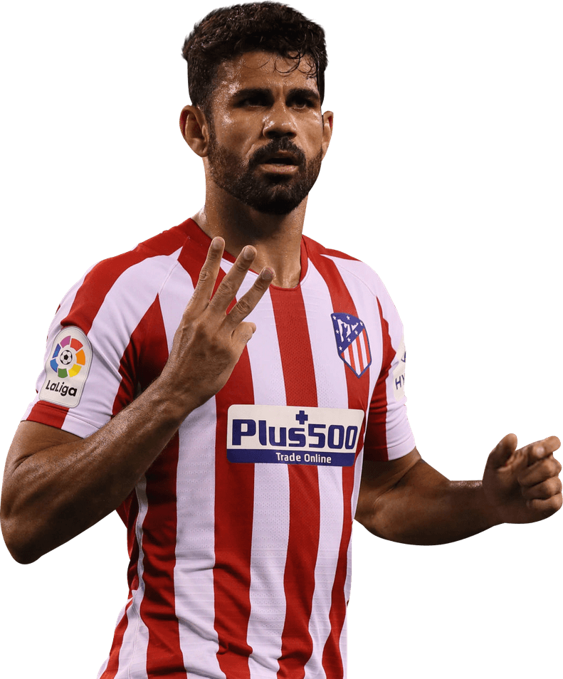 Diego Costa Atletico Madrid PNG