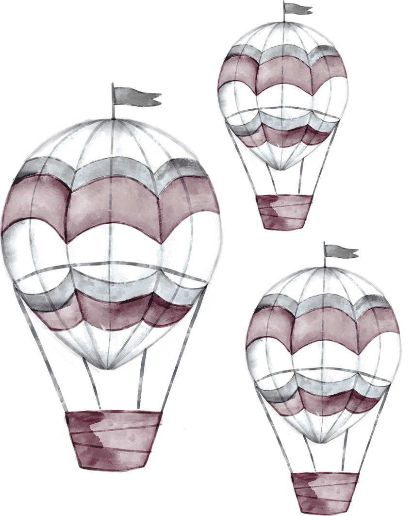 Watercolor Balloon PNG