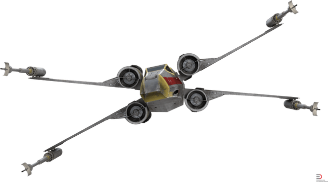 X Wing Starfighter PNG