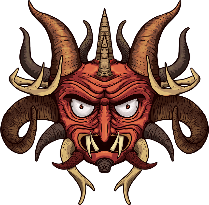 Demon Face PNG