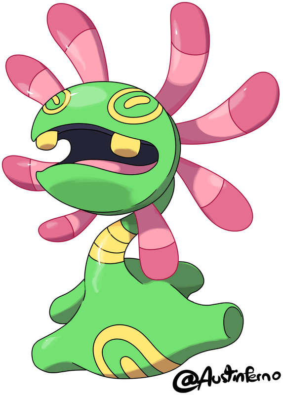 Cradily Pokemon PNG