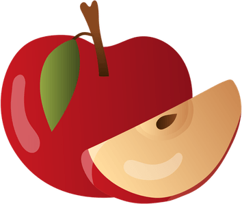 Apple Slice PNG