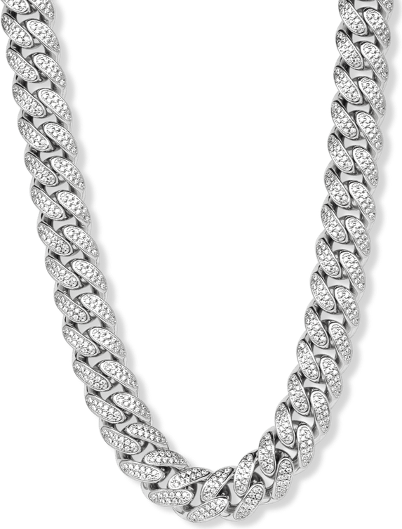 Cuban Diamond Chain PNG