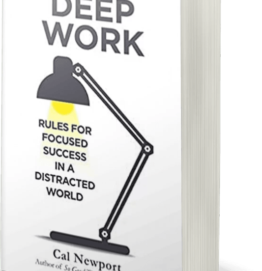 Deep Work Book PNG