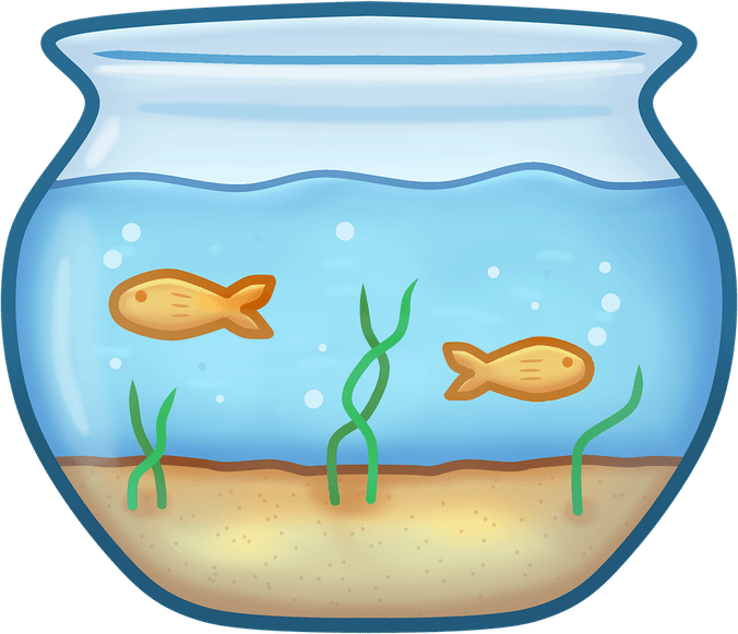 Fish Bowl PNG