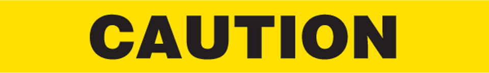 Caution Yellow Tape PNG