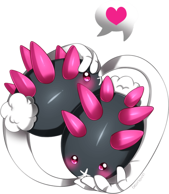 Pyukumuku Pokemon PNG