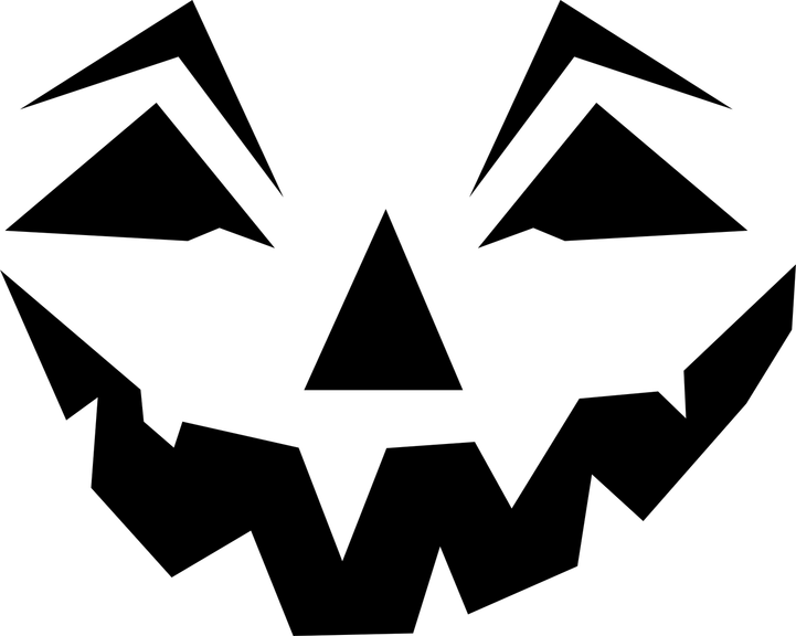Jack O Lantern Face PNG