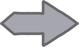 Grey Arrow PNG