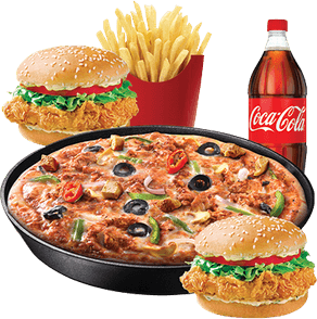 2 Zinger Burger PNG