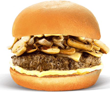 Mushroom Burger PNG