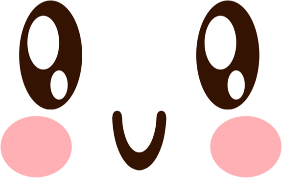 Kawaii Eyes PNG